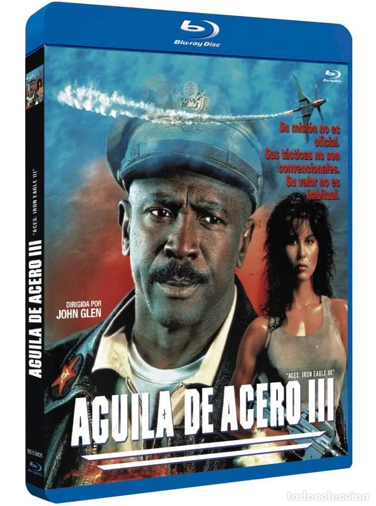 Cinema: &Aacute;guila de Acero III BD 1992 Aces: Iron Eagle III [Blu-ray]
