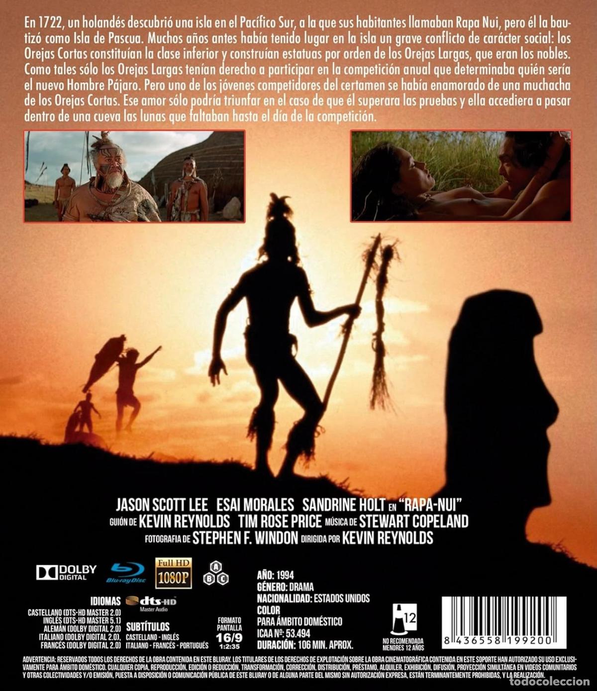 Cine: Rapa Nui [Blu-ray] (1994) - Foto 2
