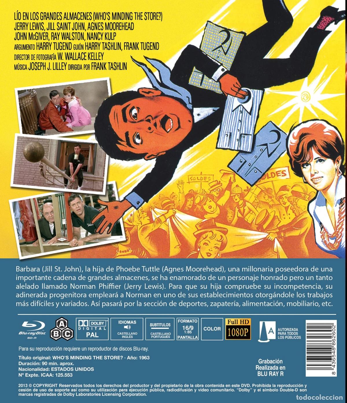 Cinema: L&iacute;o en los Grandes Almacenes (BLU-RAYr) BDr 1963 Who's Minding the Store