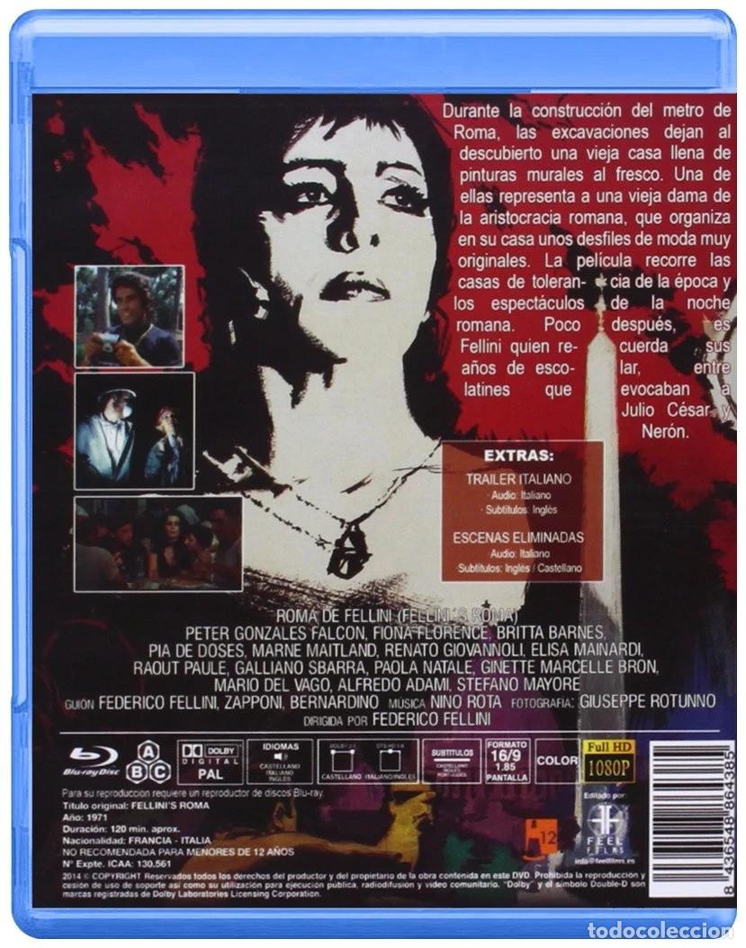 Cine: ROMA DE FELLINI (BLU-RAYr) - Foto 2