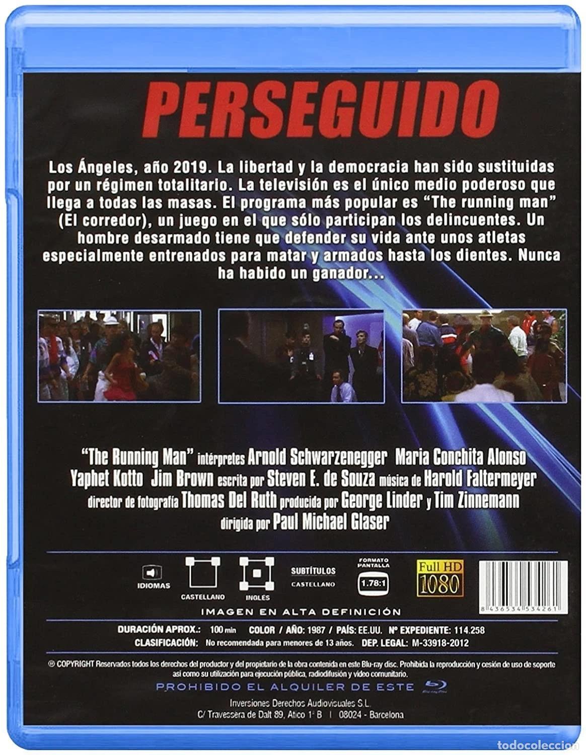 Cine: PERSEGUIDO (BLU-RAY) - Foto 2