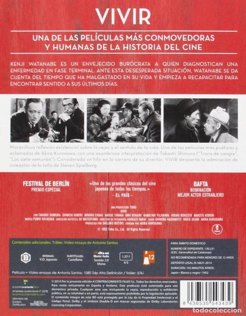Cine: Vivir [Blu-ray] - Foto 2