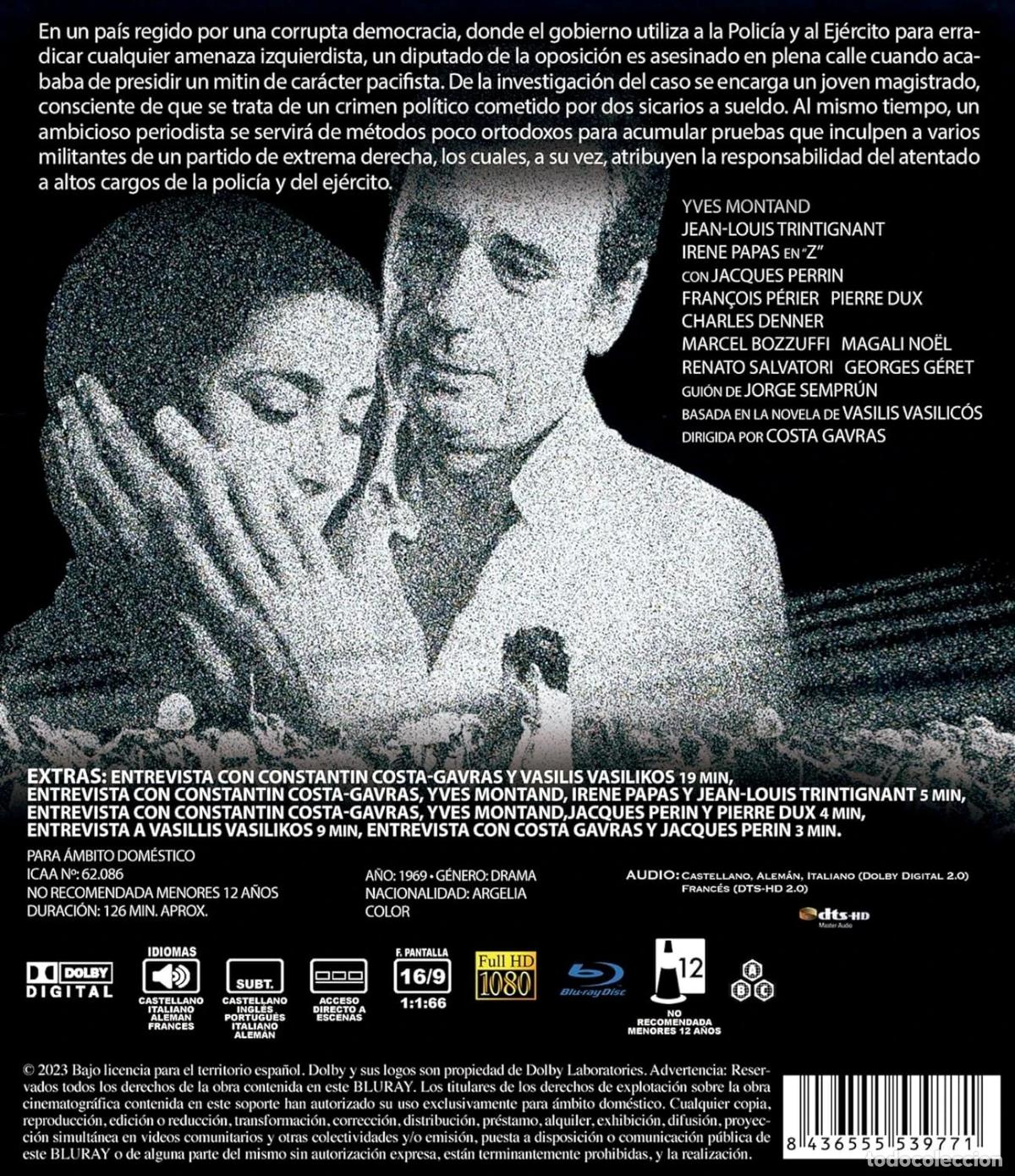 Cine: Z [Blu-ray] (1969) - Foto 2