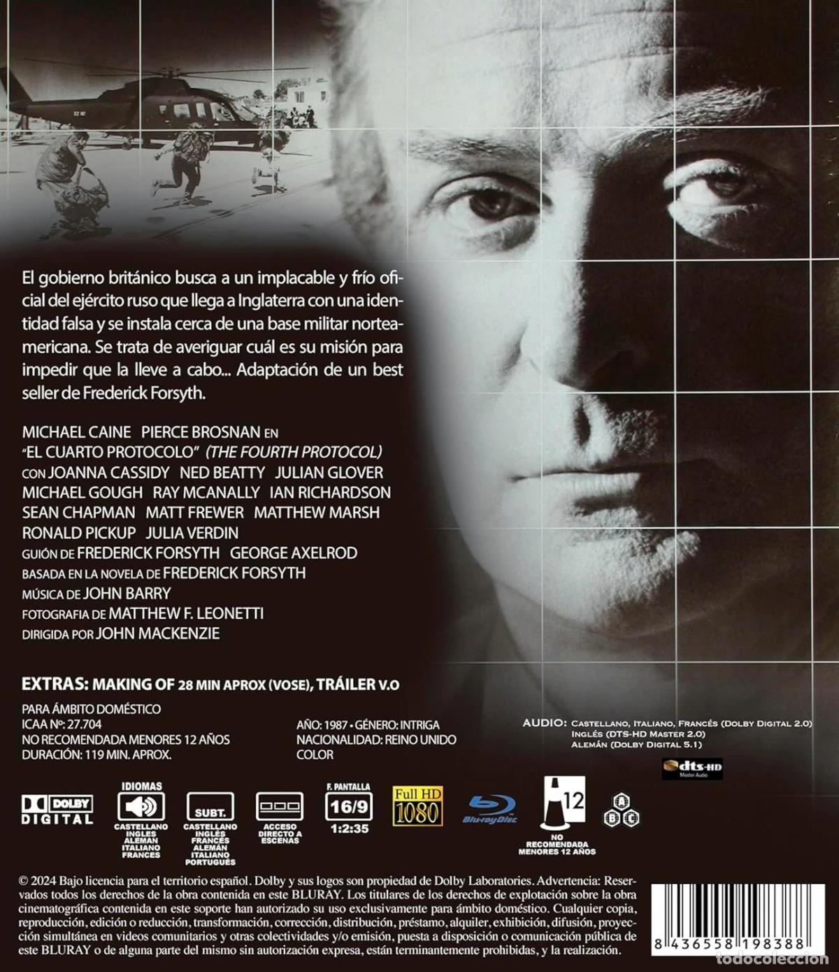Cine: El Cuarto Protocolo [Blu-ray] (1987) The Fourth Protocol - Foto 2