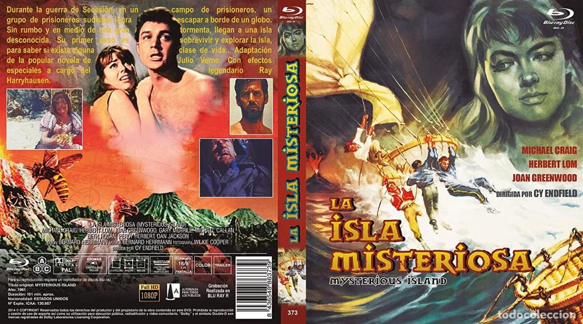 Cinema: LA ISLA MISTERIOSA (BLU-RAY)