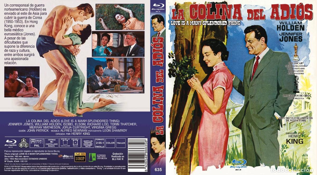 Cin&eacute;ma: La Colina del Adi&oacute;s BDr [Blu-rayR] 1955 Love is a Many-Splendored Thing