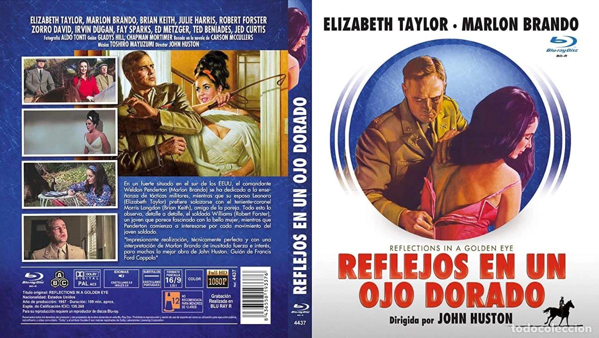 Cine: REFLEJOS EN UN OJO DORADO (BLU-RAY) - Foto 2