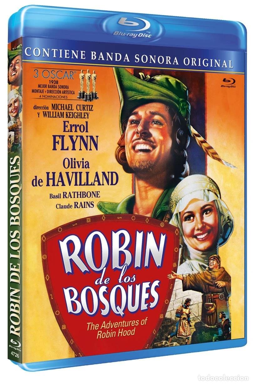 Cinema: Robin de los Bosques BD 1938 The Adventures of Robin Hood [Blu-ray]