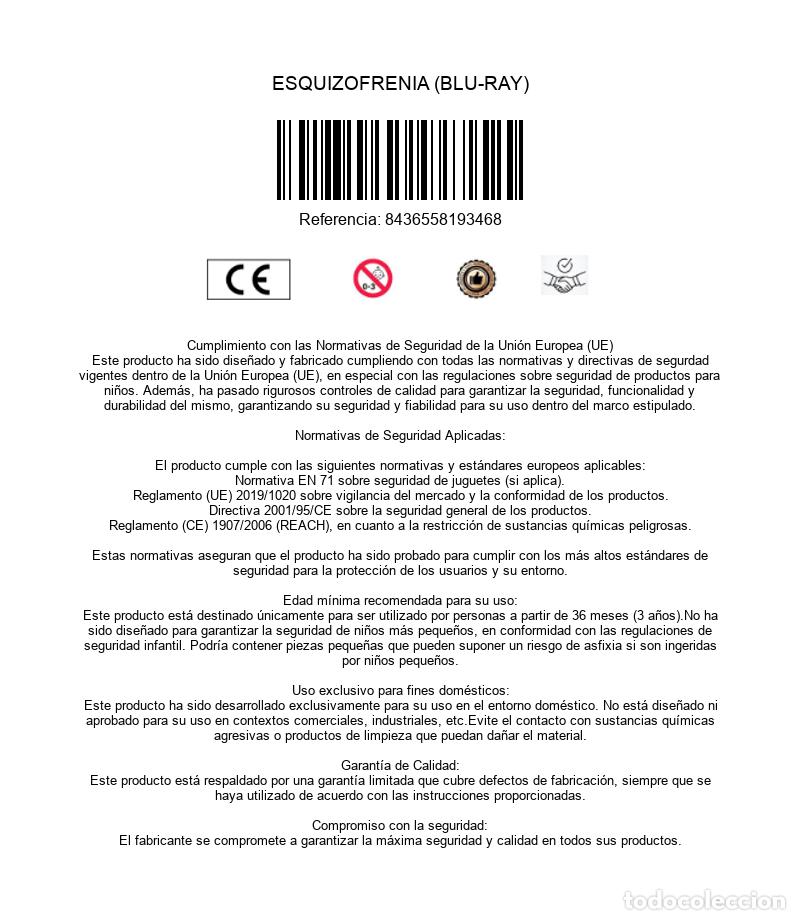 Cine: ESQUIZOFRENIA (BLU-RAY) - Foto 3
