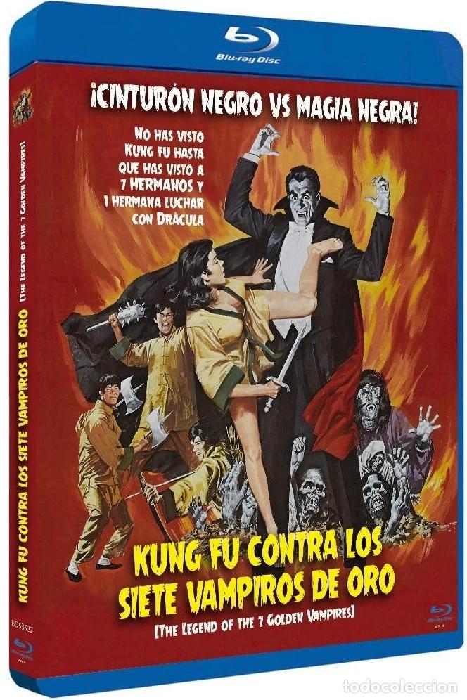Cinema: Kung Fu Contra los 7 Vampiros de Oro [Blu-ray R] (1974) The Legend Of The 7 Golden Vampires