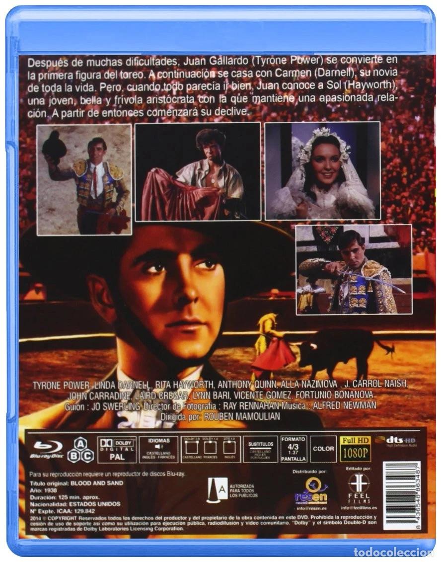 Cine: SANGRE Y ARENA (BLU-RAY) - Foto 2