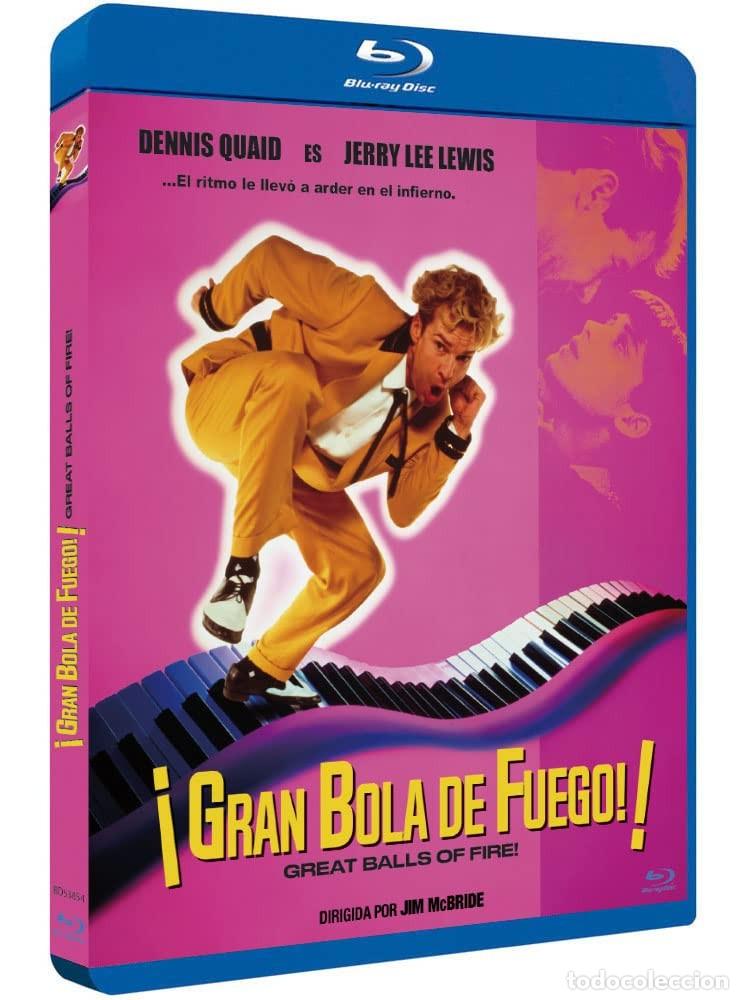 Cine: Gran Bola De Fuego BLU-RAY 1989 Great Balls of Fire!