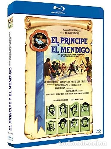 Cine: El Pr&iacute;ncipe y el Mendigo [Blu-ray] (1977) The Prince and the Pauper