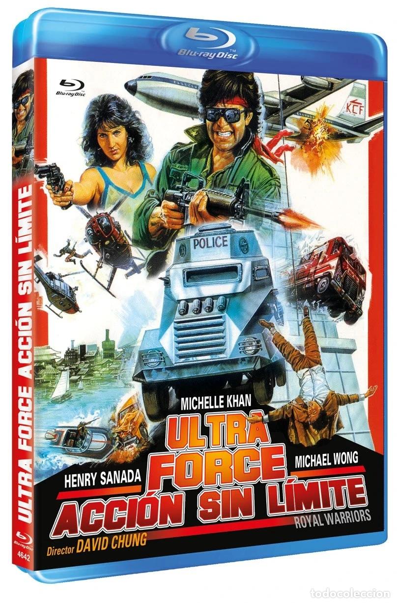 Cinema: Ultra Force: Acci&oacute;n Sin L&iacute;mite BD 1986 Wong ga jin si Royal Warriors [Blu-ray]