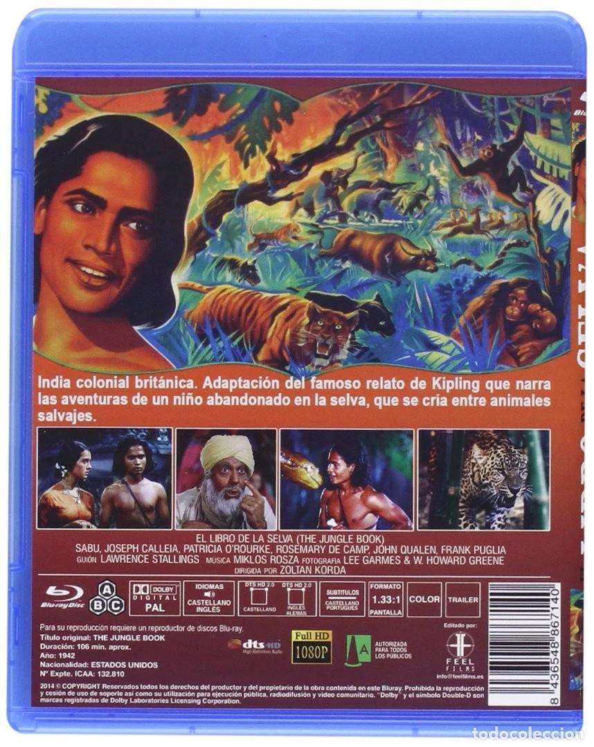 Cine: EL LIBRO DE LA SELVA 1942 (BLU-RAY) - Foto 2