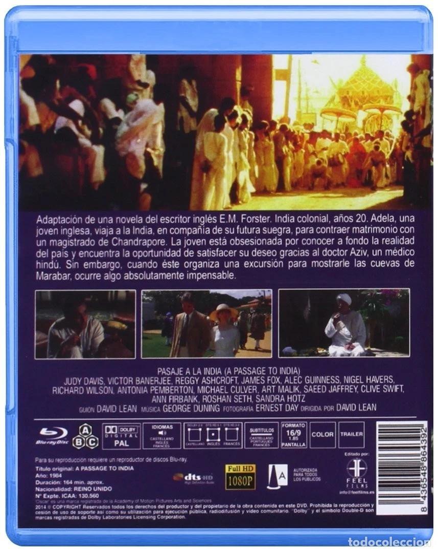 Cine: PASAJE A LA INDIA (BLU-RAY) - Foto 2