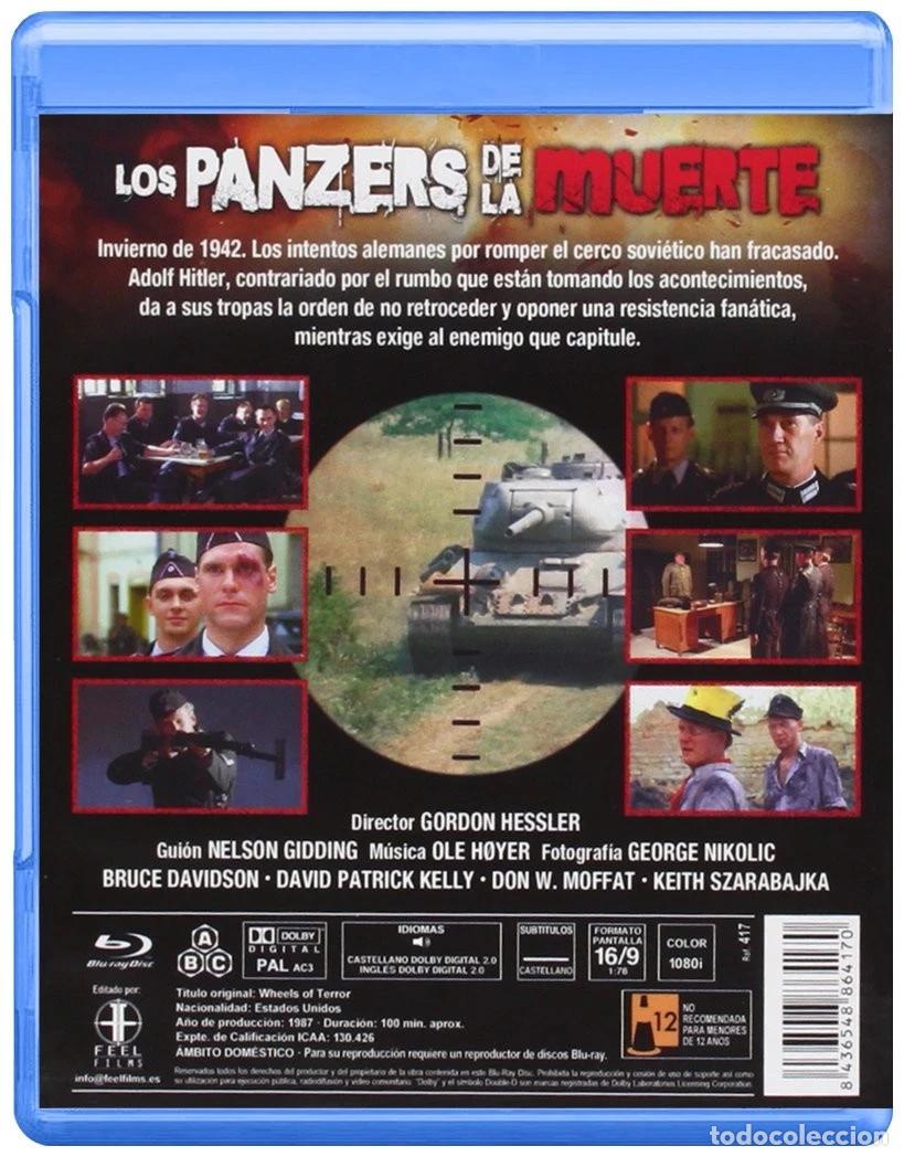 Cine: LOS PANZERS DE LA MUERTE (BLU-RAY) - Foto 2