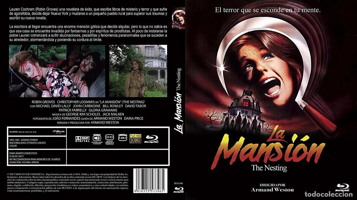 Cine: La Mansi&oacute;n BD 1981 The Nesting [Blu-ray] - Foto 2