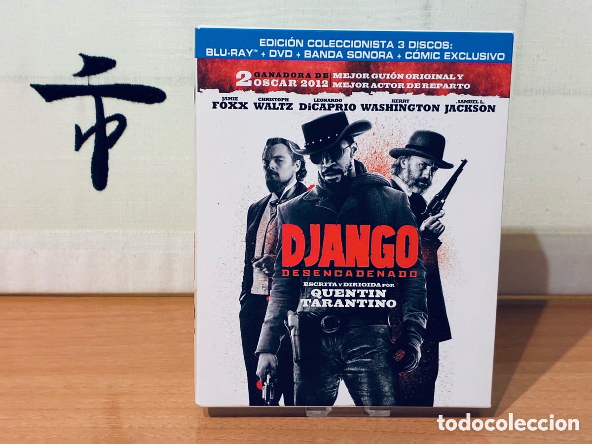 Cine: Django desencadenado Blu-ray Edici&oacute;n Coleccionista DigiPack &iexcl;EN MUY BUEN ESTADO!