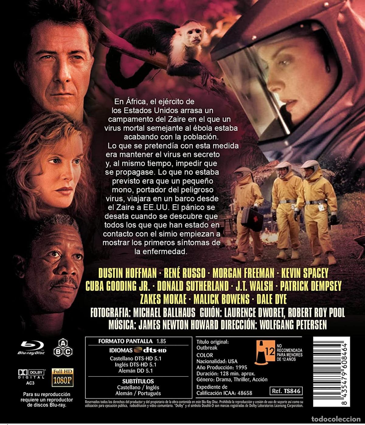 Cine: Estallido [Blu-ray] (1995) Outbreak - Foto 2