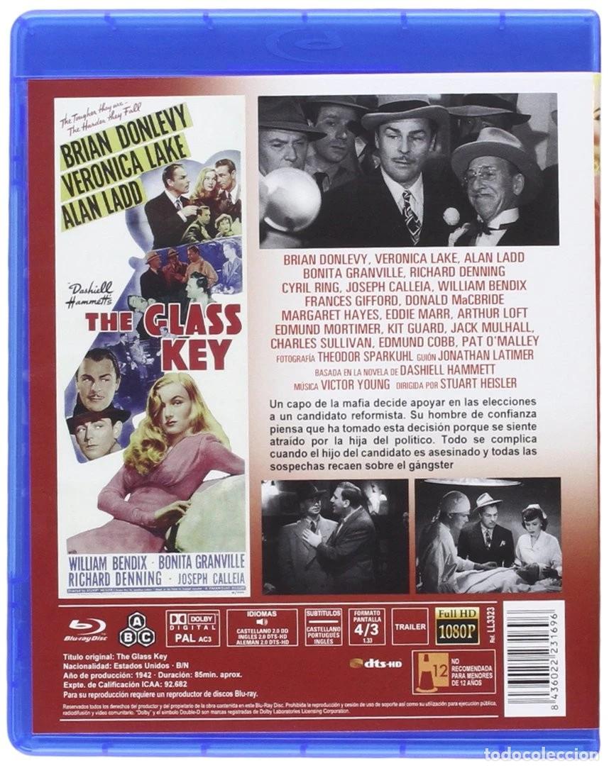 Cine: La llave de cristal [Blu-ray] - Foto 2
