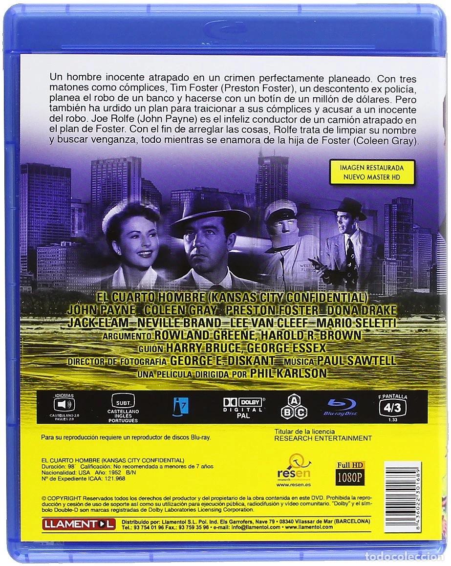 Cine: El Cuarto Hombre (BLU-RAY) - Foto 2