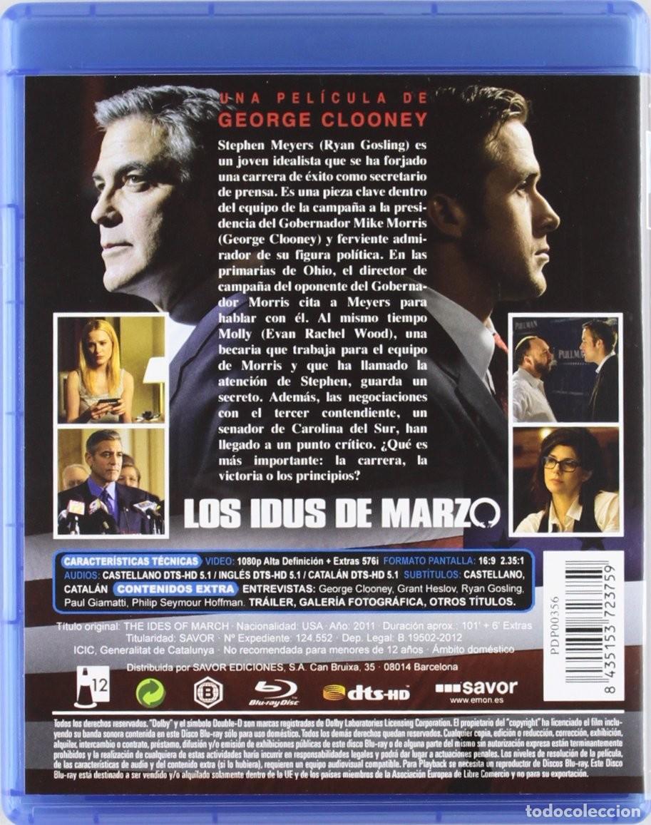 Cine: LOS IDUS DE MARZO (BLU-RAY) - Foto 2
