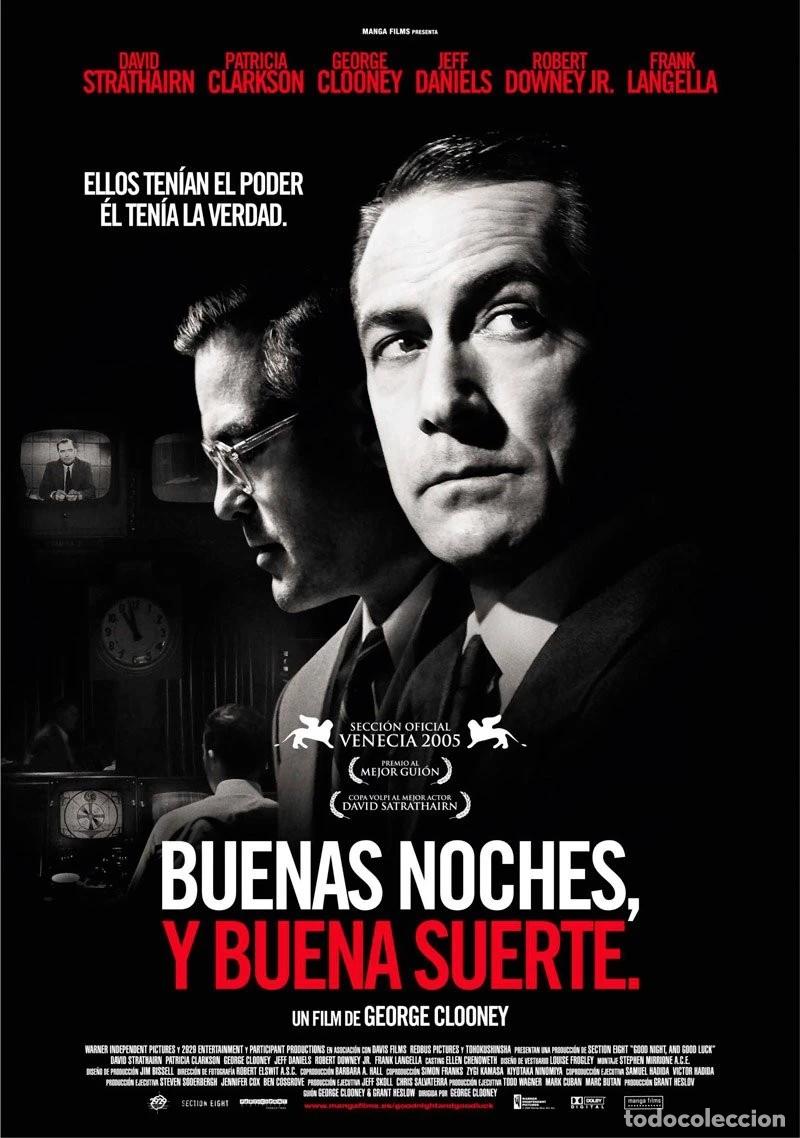 Cinema: BUENAS NOCHES Y BUENA SUERTE (BLU-RAY R)