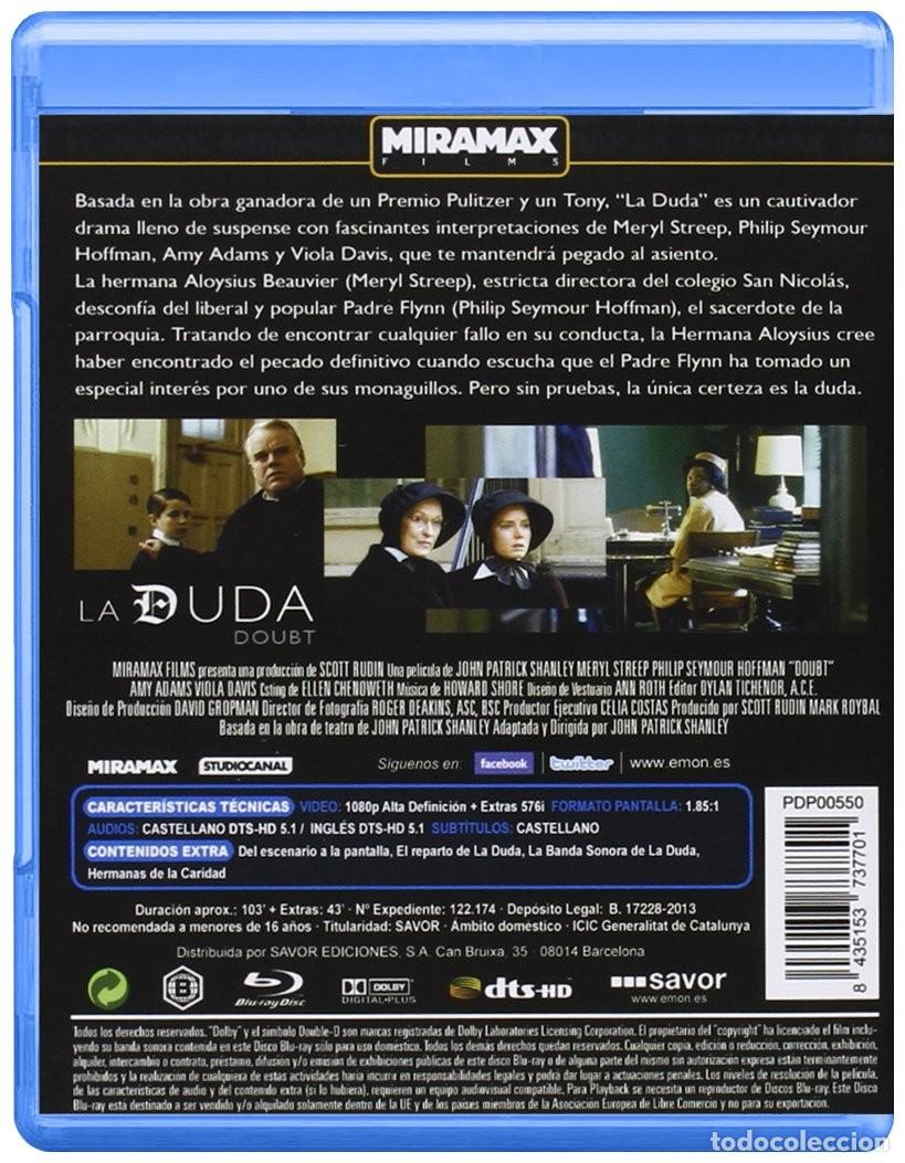 Cine: La Duda [Blu-ray] - Foto 2