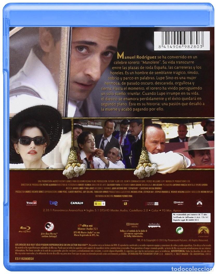 Cine: Manolete [Blu-ray] - Foto 2