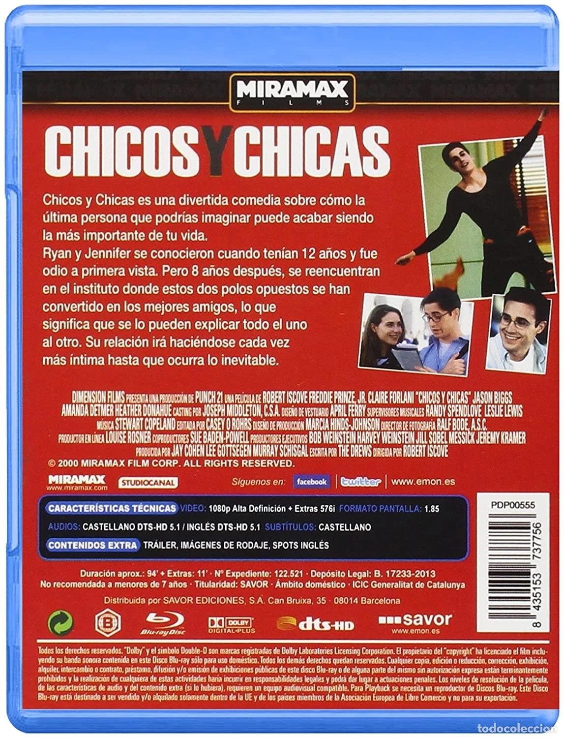 Cine: Chicos Y Chicas [Blu-ray] - Foto 2