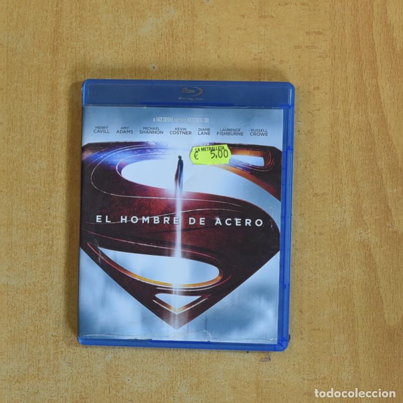 Cine: EL HOMBRE DE ACERO - BLURAY - &iexcl;Precios ajustados, revisa mi tienda!