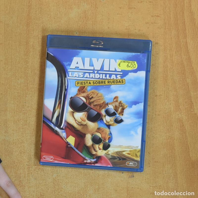 Cine: ALVIN Y LAS ARDILLAS FIESTA SOBRE RUEDAS - BLURAY