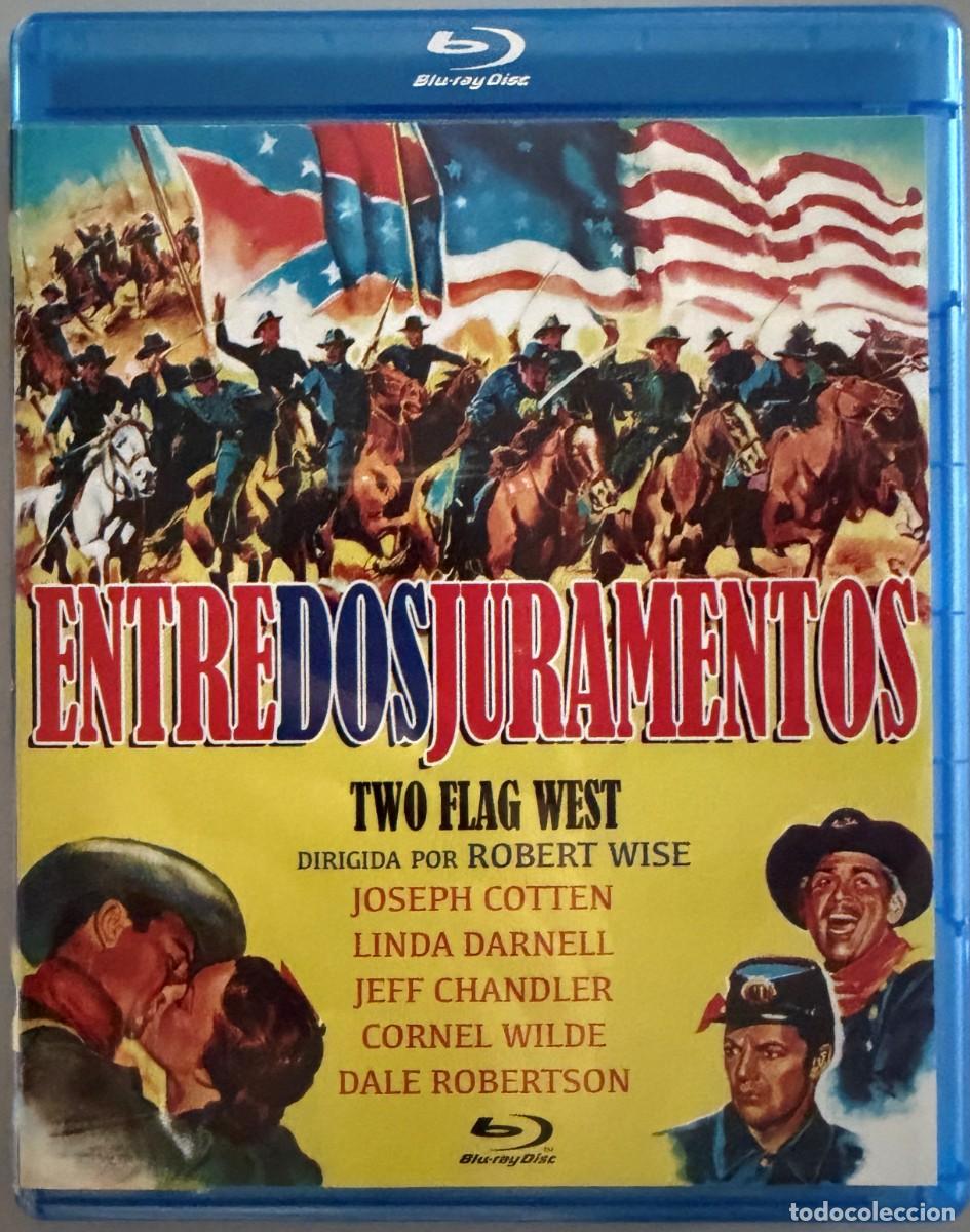Cine: ENTRE DOS JURAMENTOS (TWO FLAG WEST, 1950) JOSEPH COTTEN, LINDA DARNELL - ROBERT WISE