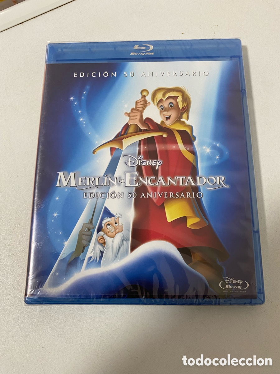 Cine: Merlin El Encantador Edicion 50 Aniversario Blu ray Nuevo Precintado