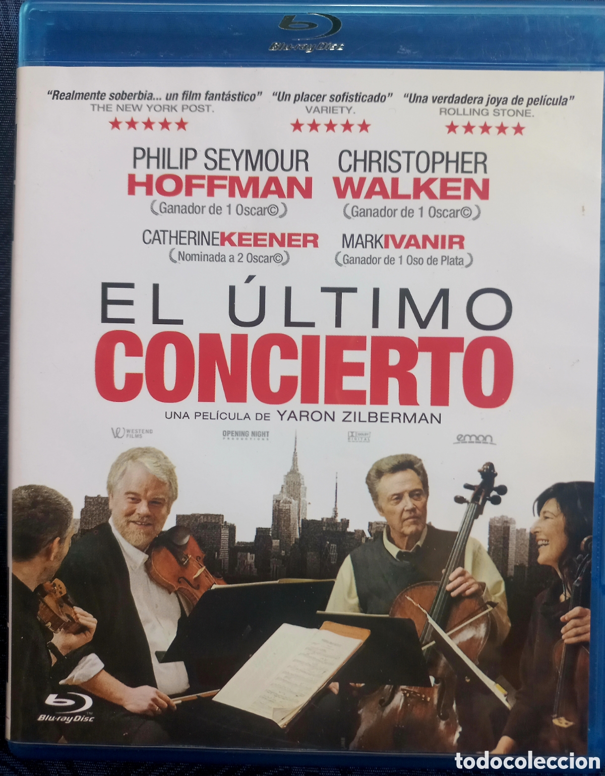 Cine: BLU-RAY EL &Uacute;LTIMO CONCIERTO