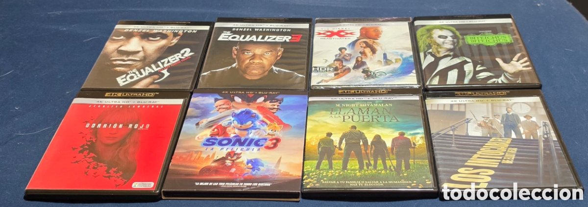 Kino: Vendo pel&iacute;culas Blu-ray y Blu-ray 4k