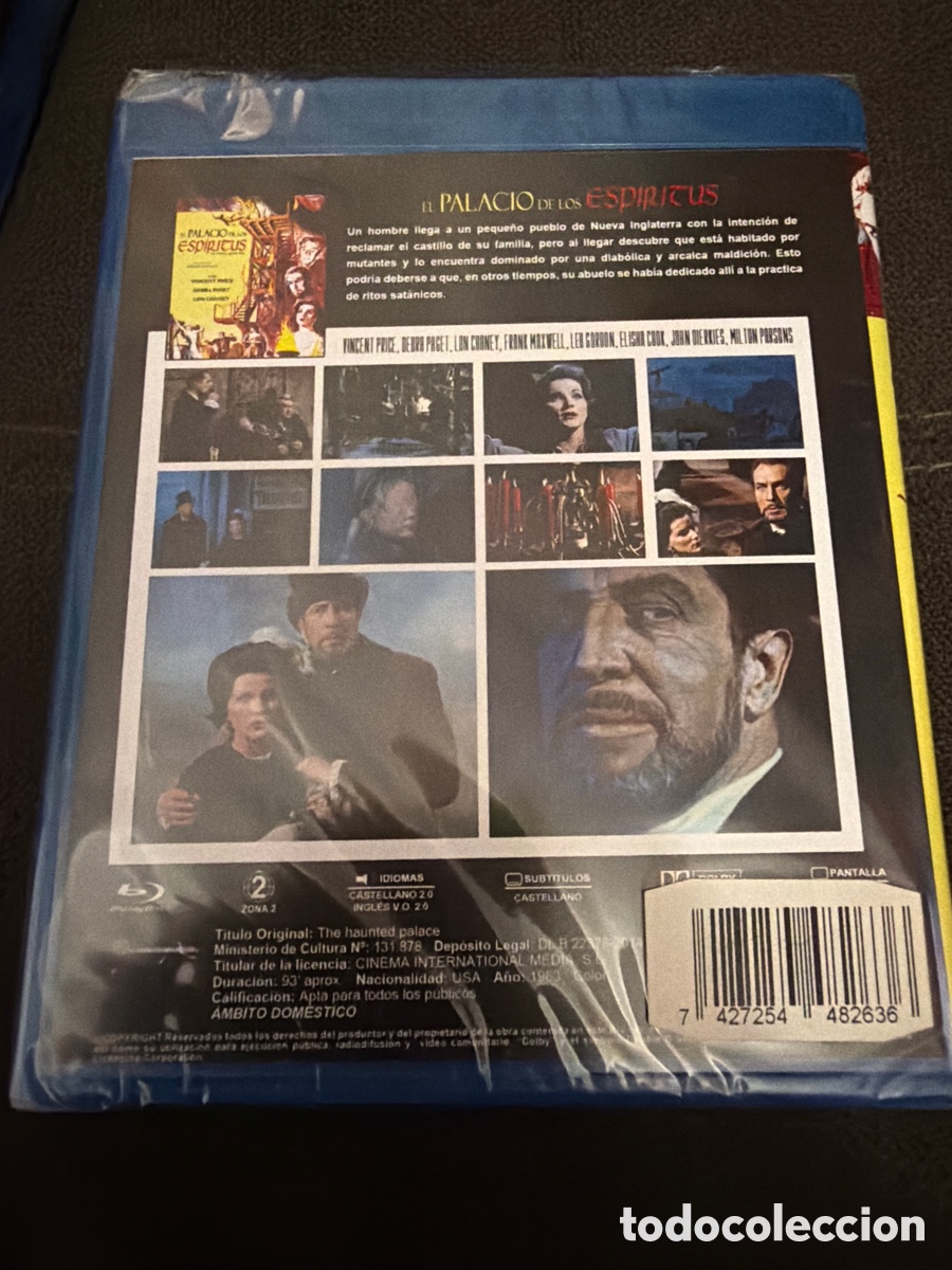 Cine: El Palacio de los esp&iacute;ritus ( BD-R ) BLU-RAY PRECINTADO - Foto 2