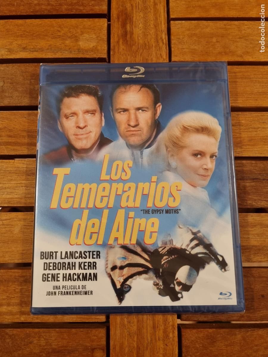 Cine: Los temerarios del aire - Blu-ray nuevo - The Gypsy Moths - Burt Lancaster y Gene Hackman
