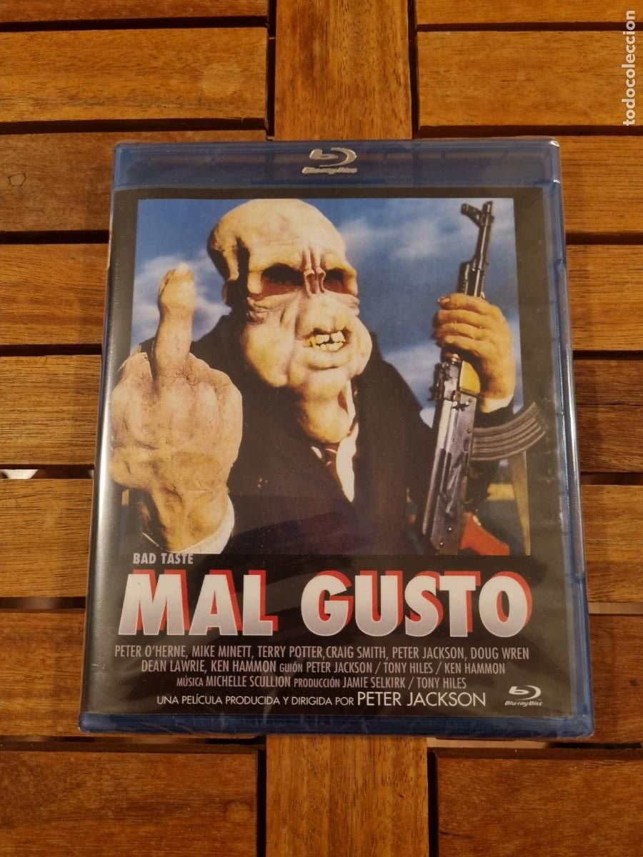 Cine: Mal Gusto - Blu-ray nuevo - Bad Taste - Peter Jackson