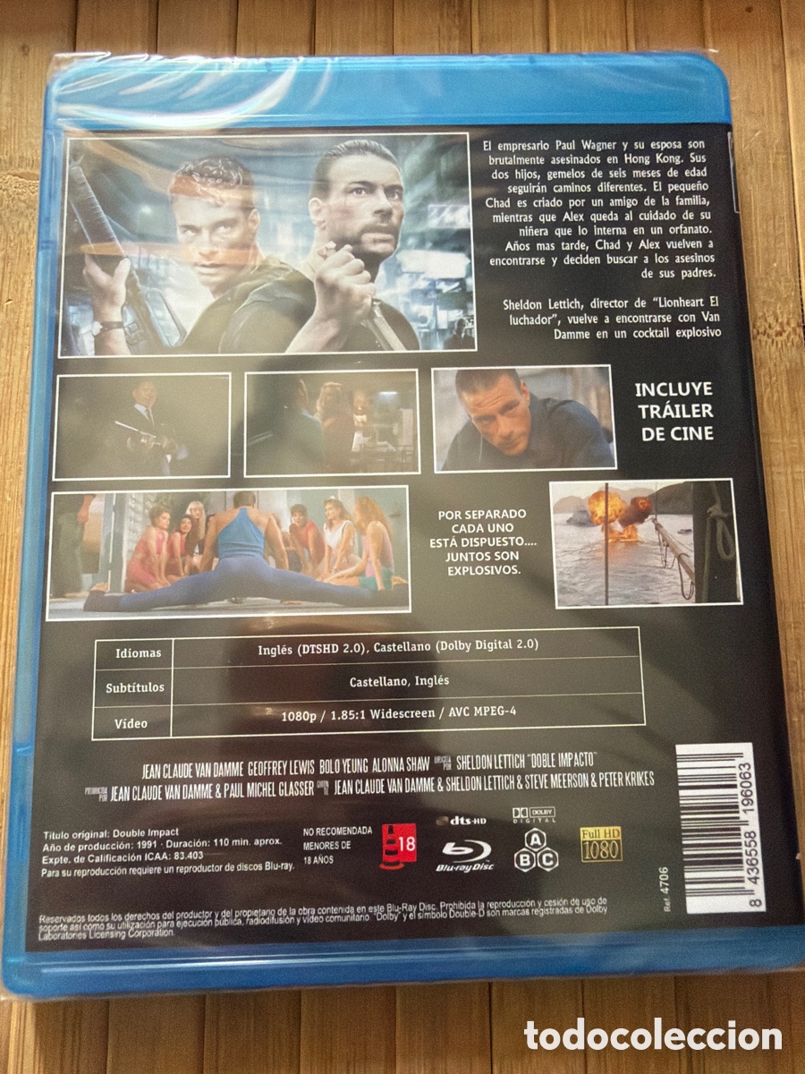 Cine: Doble Impacto BLU-RAY PRECINTADO - Foto 2