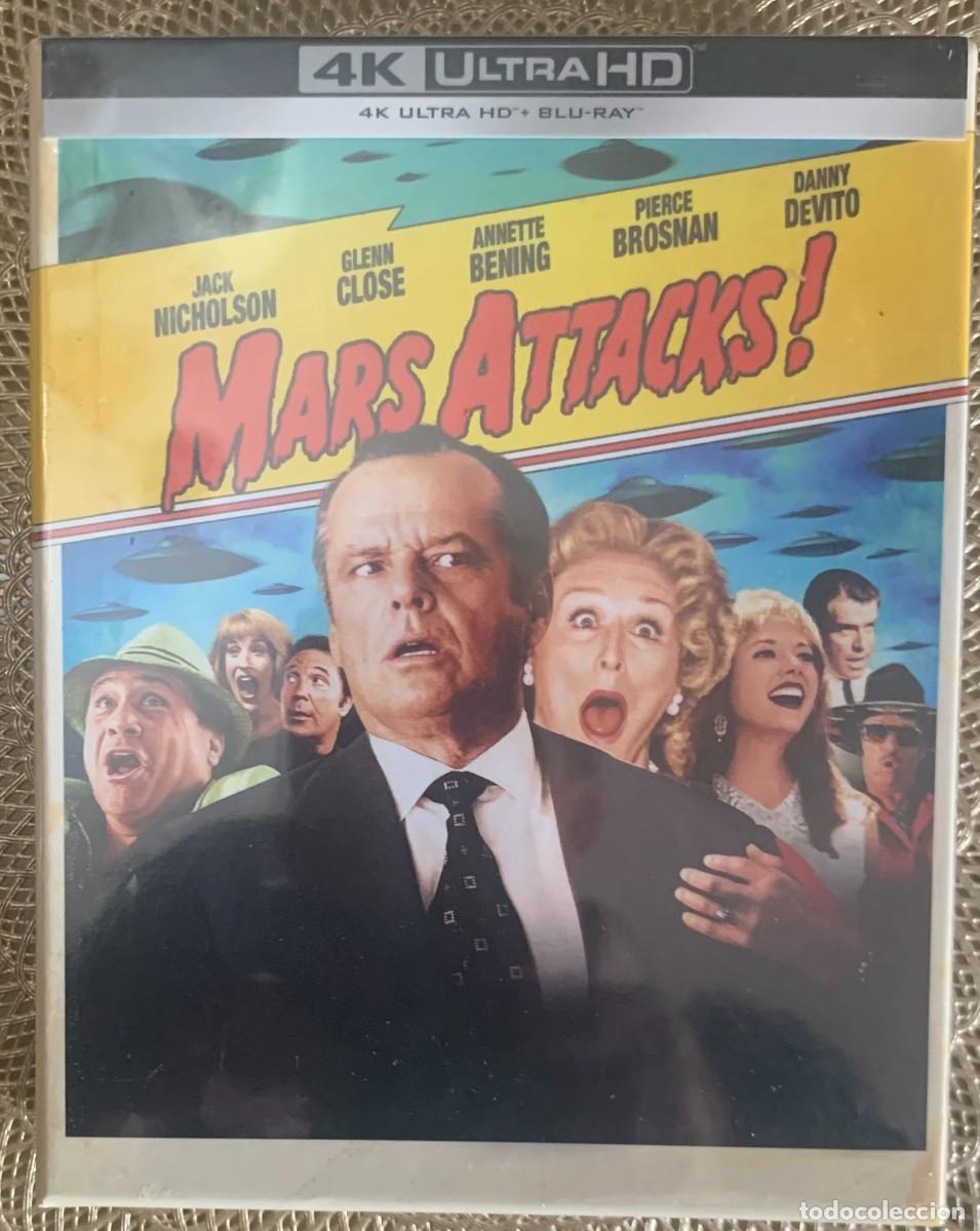 Cine: Mars Attack (Tim Burton, 1996) - EDICION COLECCIONISTA 4K UHD