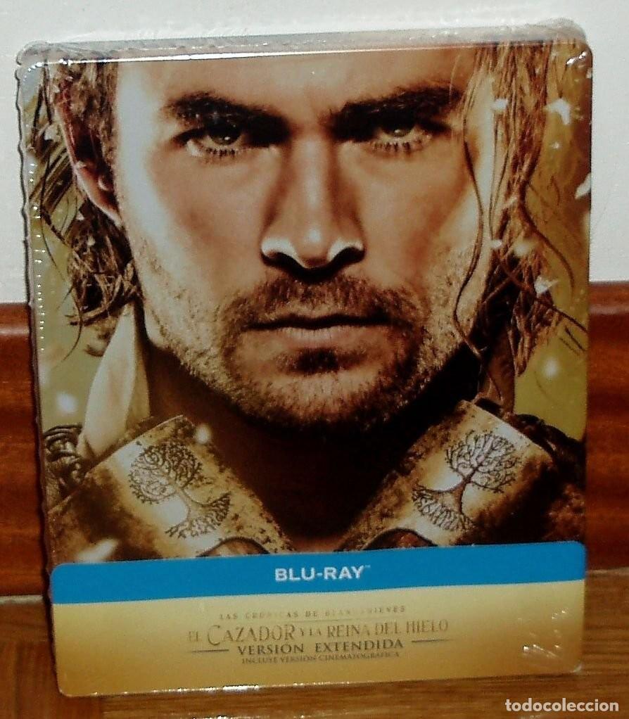 Cine: BLANCANIEVES EL CAZADOR Y LA REINA DE HIELO - BLURAY STEELBOOK UNICO EN TODOCOLECCION