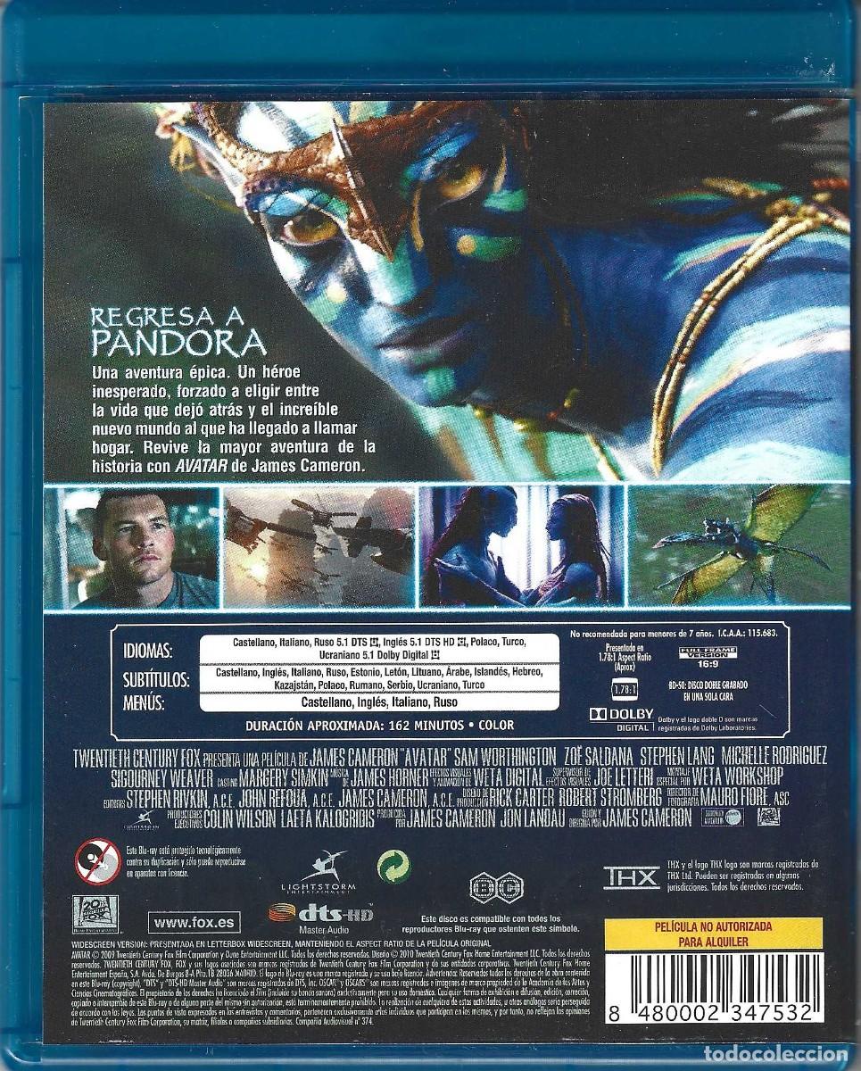 Cine: AVATAR JAMES CAMERON (BLURAY) - Foto 2
