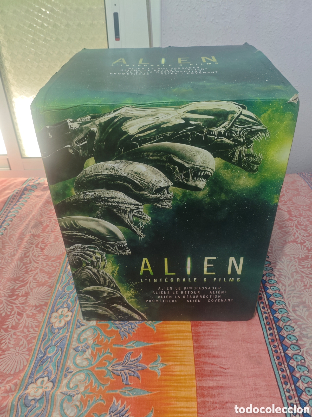 Cine: ALIEN Edici&oacute;n coleccionista precintado con figura huevo alien