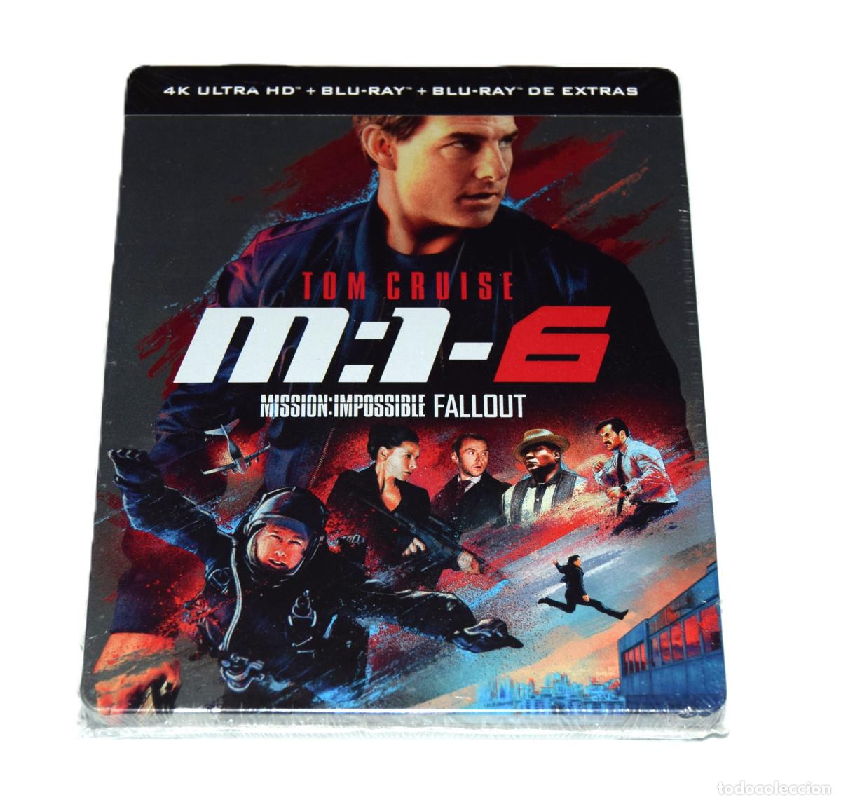 Cine: Bluray UHD 4K Misi&oacute;n: Imposible - Fallout (Tom Cruise) steelbook nuevo