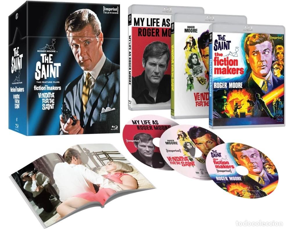 Cine: PACK EL SANTO - ROGER MOORE EDICION LIMITADA IMPORTACION Blu-ray - Foto 2