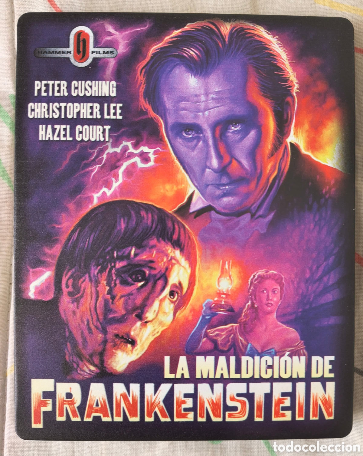 Cine: LA MALDICI&Oacute;N DE FRANKENSTEIN 1957 - Blu-Ray - Steelbook