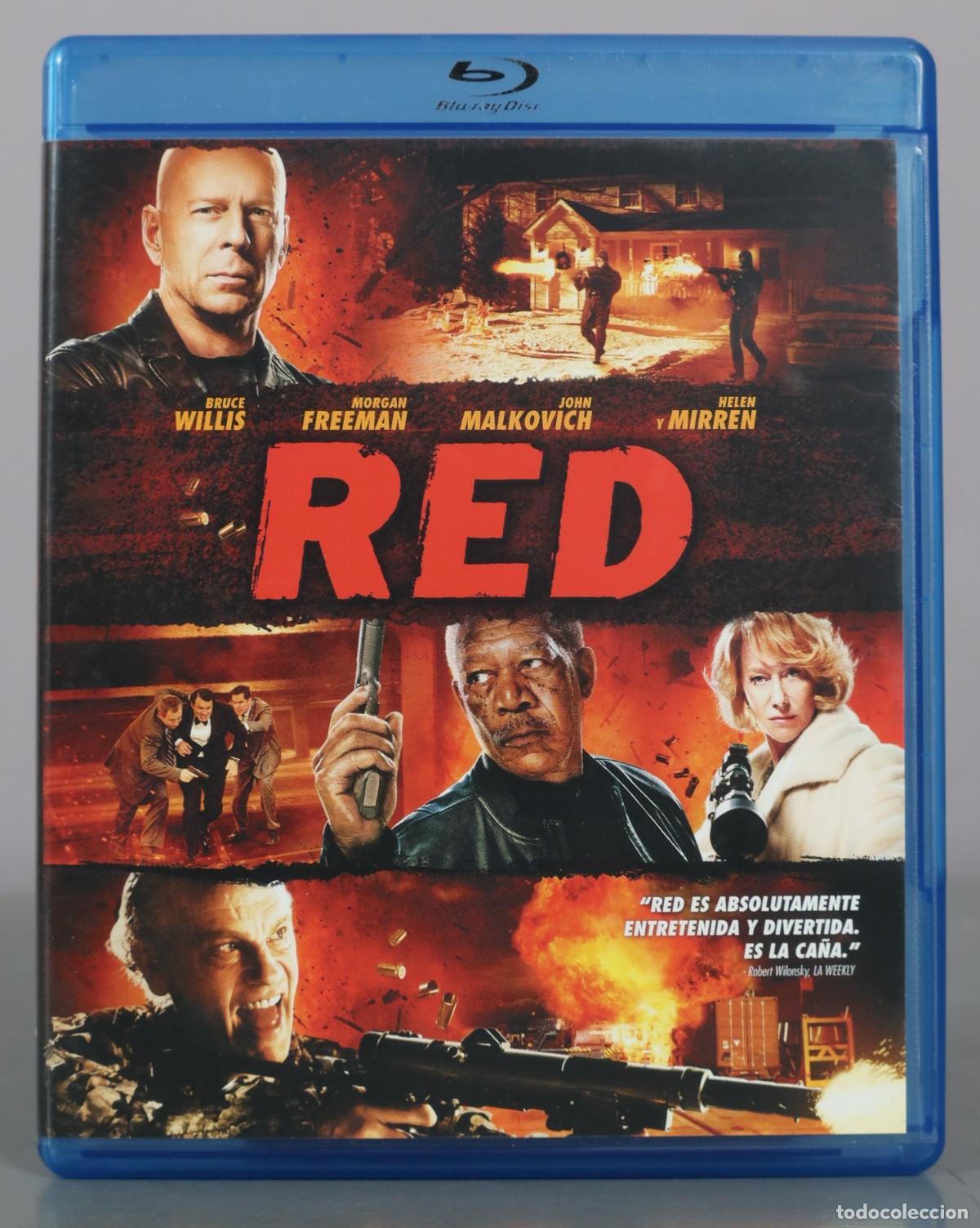 Cine: BLU-RAY. RED - Bruce Willis - Morgan Freeman - John Malkovich - Helen Mirren