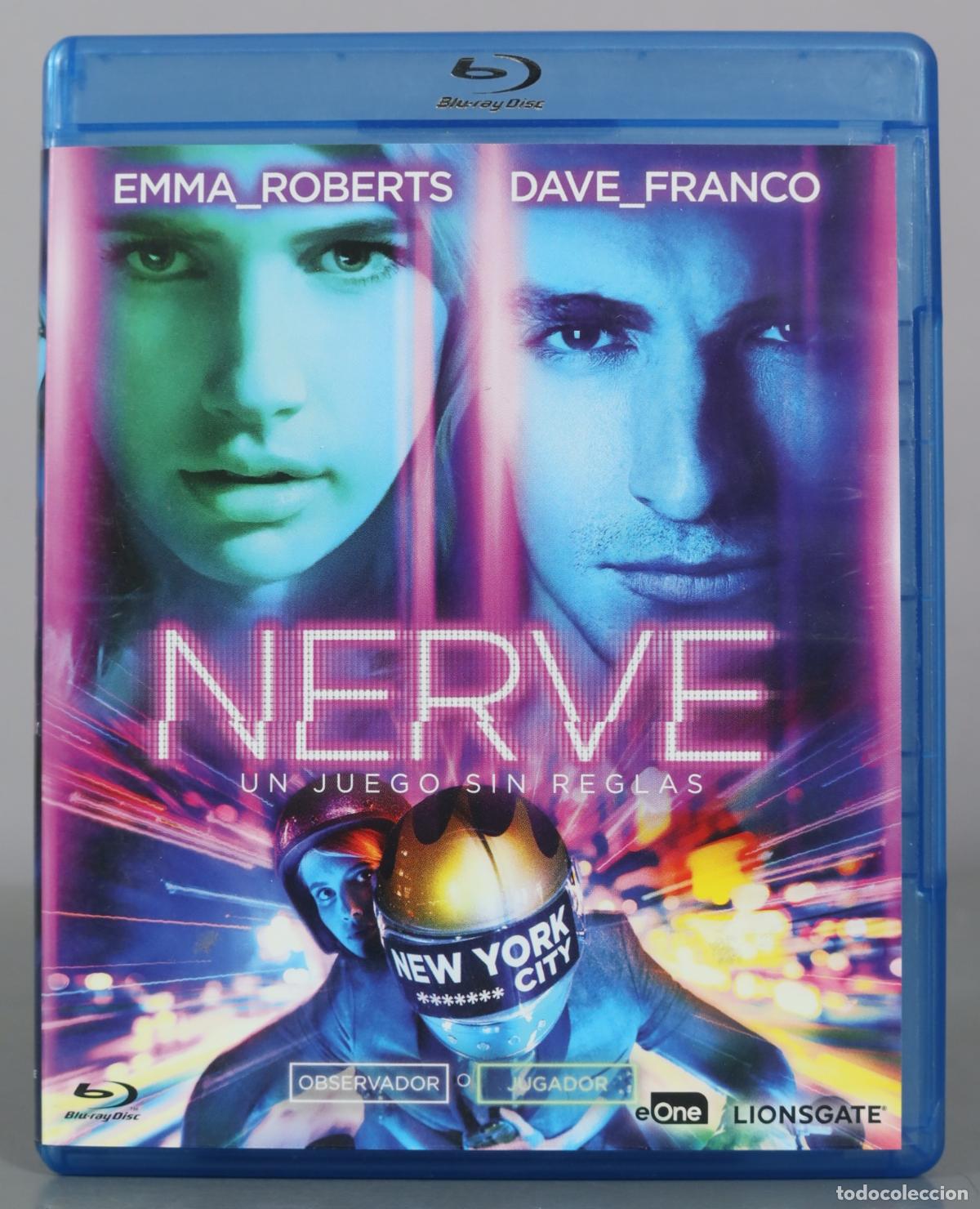 Cine: BLU-RAY. Nerve - Un juego sin reglas - Emma Roberts - Dave Franco